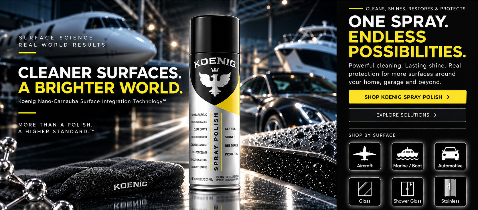 Automotive Koenig Polish application